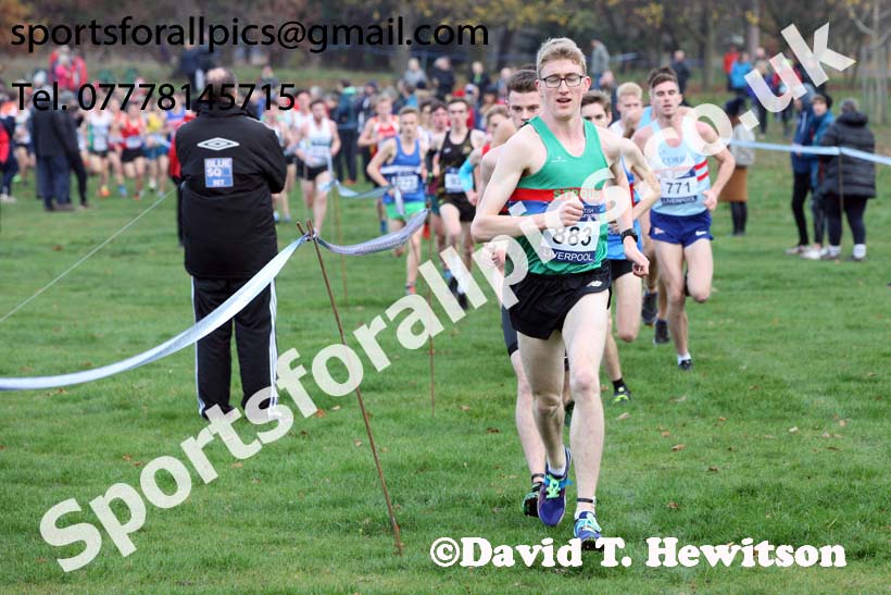 Mens junior British Athletics Liverpool Cross Challenge, Sefton Park, Liverpool. Photo:  David T. Hewitson/Sports for All Pics
